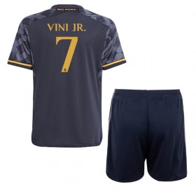Real Madrid Vinicius Junior #7 Replica Away Minikit 2023-24 Short Sleeve (+ pants)